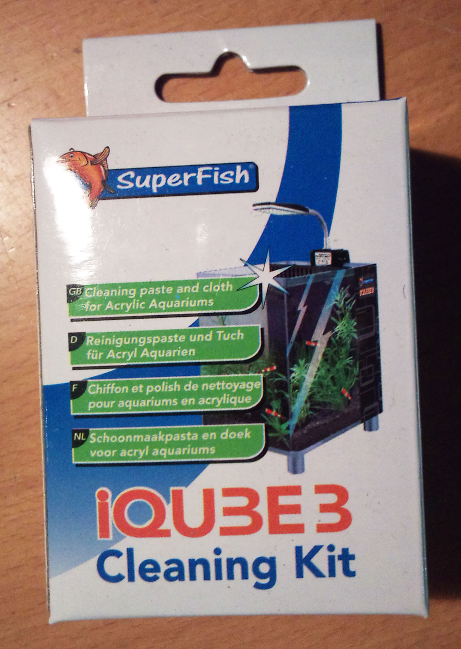 ICUBE3 Acrylic aquarium Cleaning Kit Welkom bij