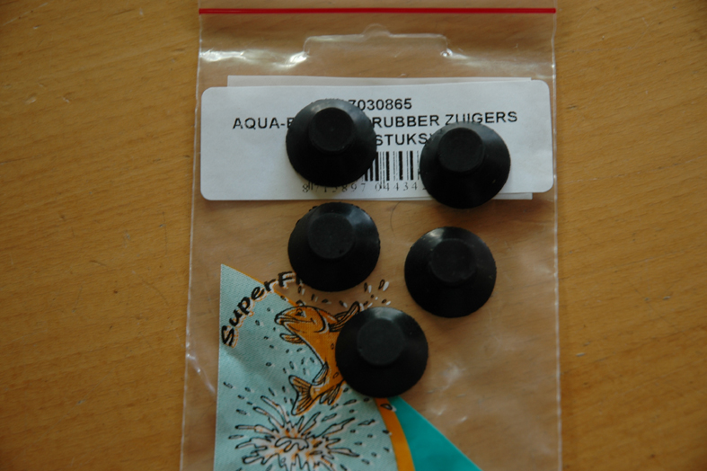 AquaFlow 400 Set zuignapjes (5st.) Welkom bij